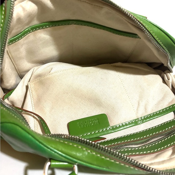 Michael kors Green Leather Studded Handbag - Picture 8 of 8